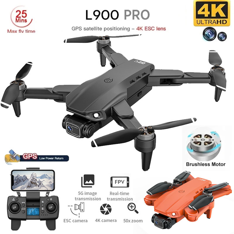 Drone Surveying - L900 Pro GPS Drone 4K profesyonel