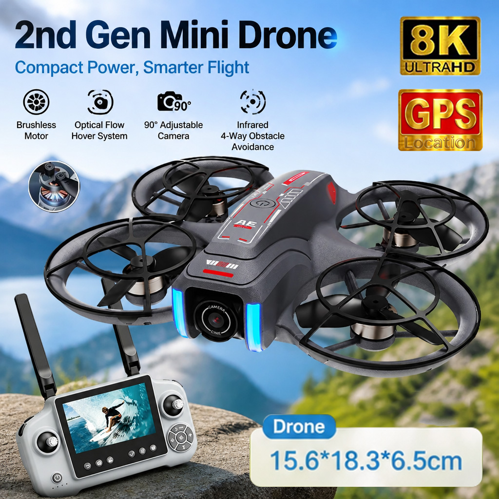 Drone Surveying - Yeni 2. Nesil AE21 GPS Drone