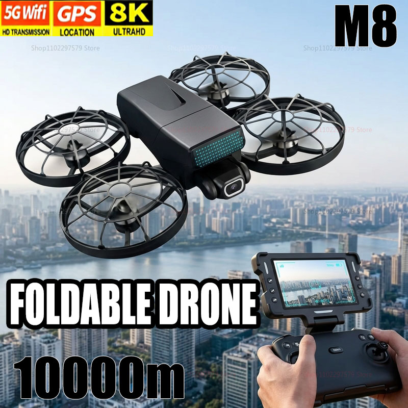 Drone Surveying - Yeni Drone'lar M8 GPS 8K Profesyonel