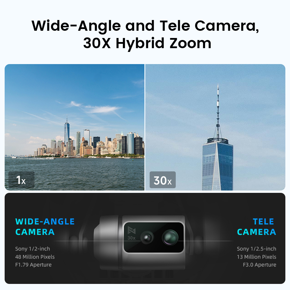 FIMI X8 Tele Max Yeni Drone Ge - Drone Thermal Imaging incelemesi ve fiyatı