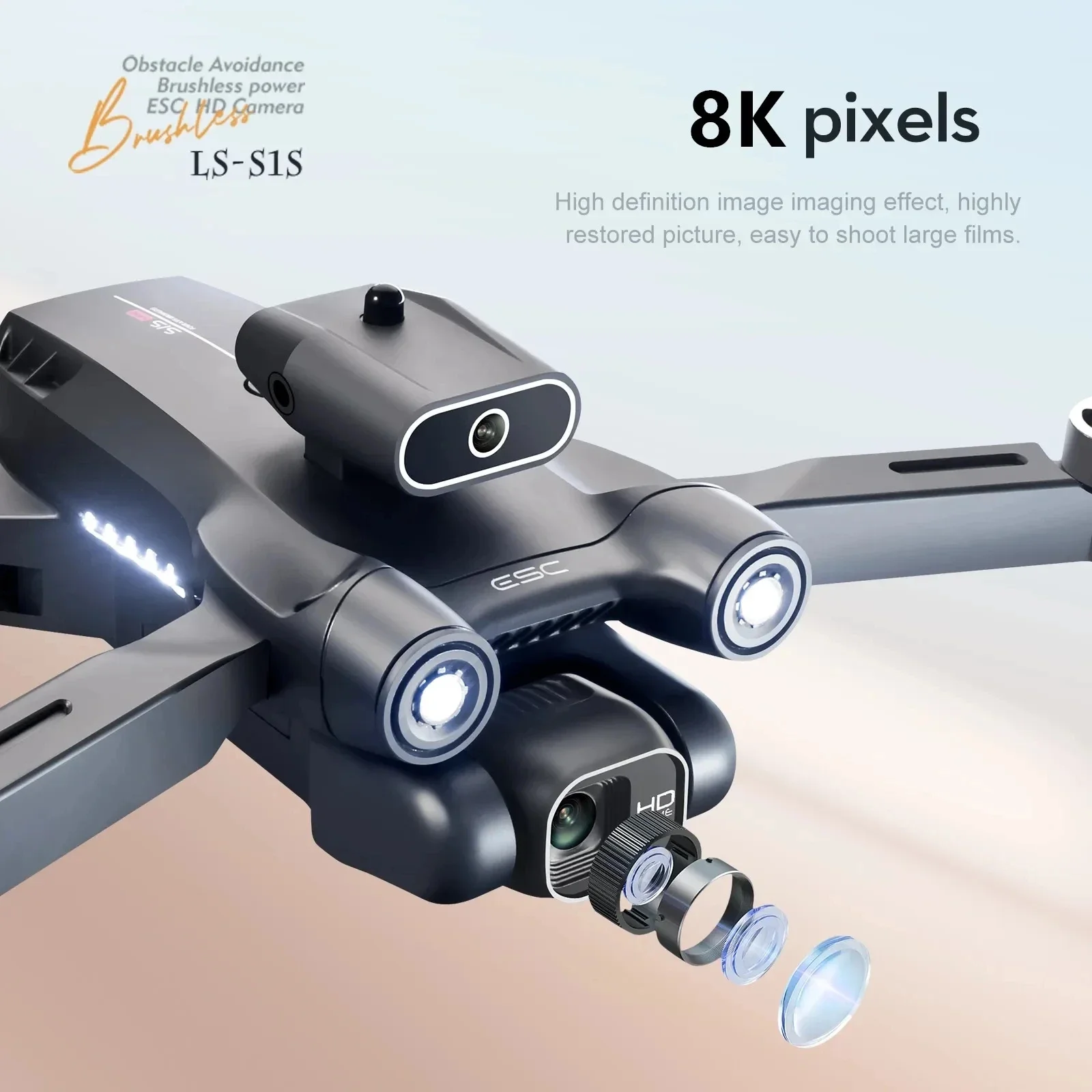 Yeni S1S 5G GPS Drone kamera 8 - Drone Aerial Photography incelemesi ve fiyatı