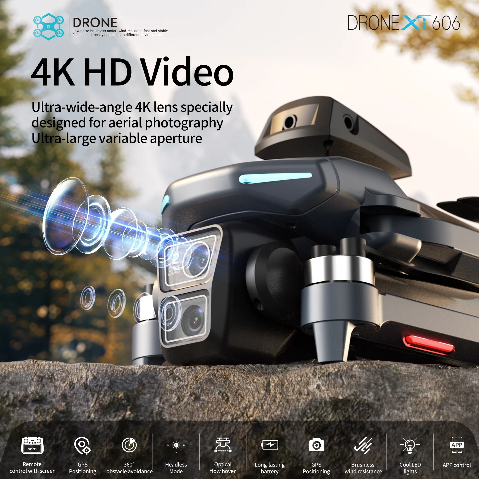 Lenovo XT606 MAX GPS Drone 4k  - Drone Photogrammetry incelemesi ve fiyatı