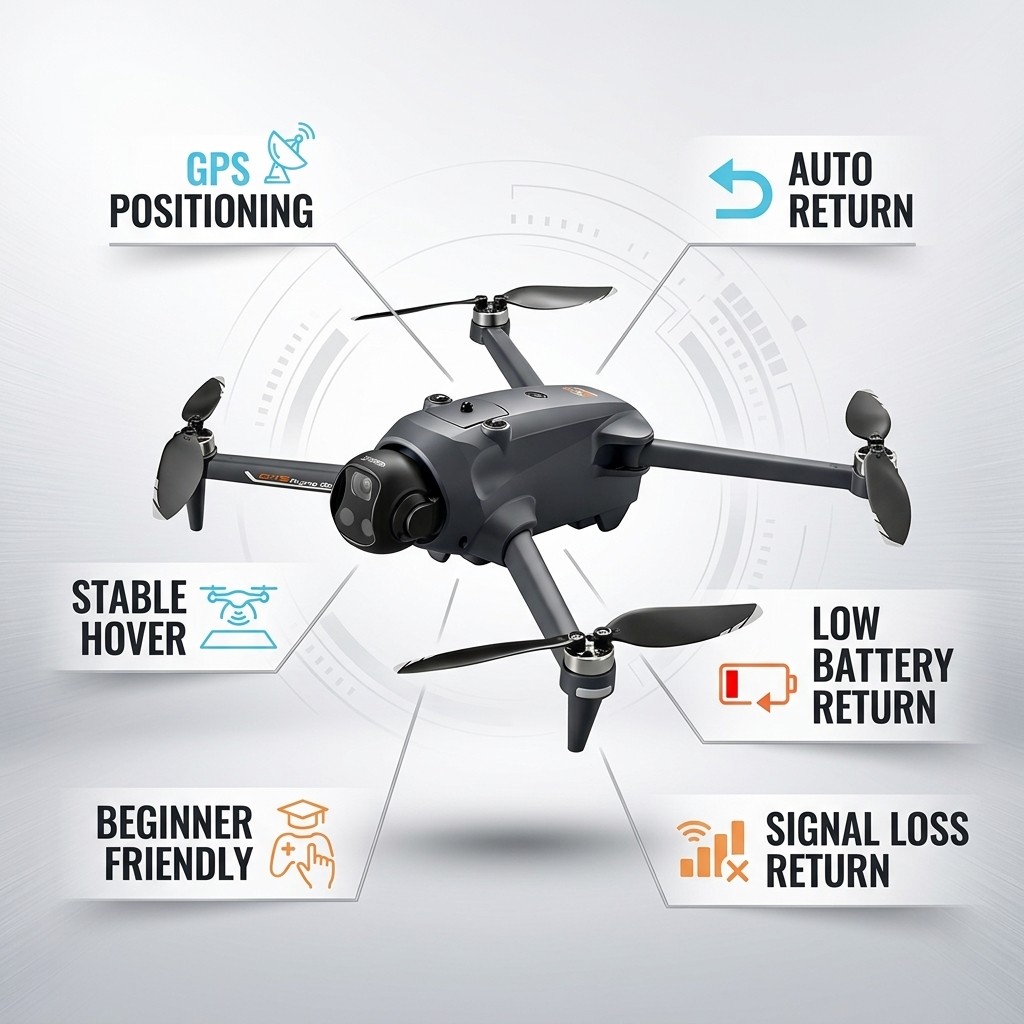 Potensic Drone GPS Otomatik Dö - Drone Surveying incelemesi ve fiyatı