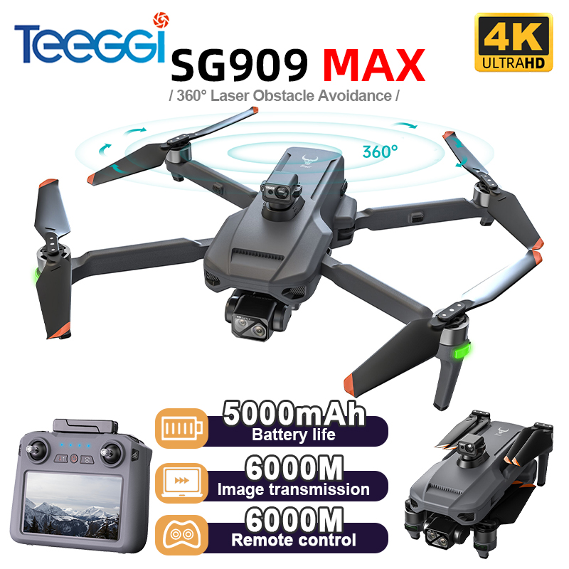 Teeggi SG909 MAX GPS Drone 4K  - Drone Mapping incelemesi ve fiyatı