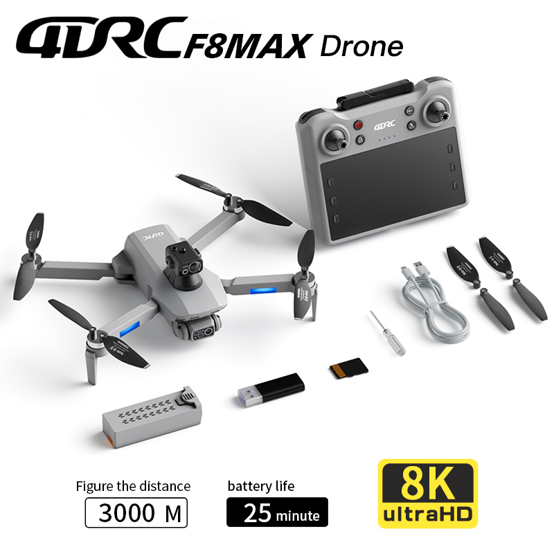 F8 MAX GPS Drone Profesyonel 8 - Drone Surveying incelemesi ve fiyatı
