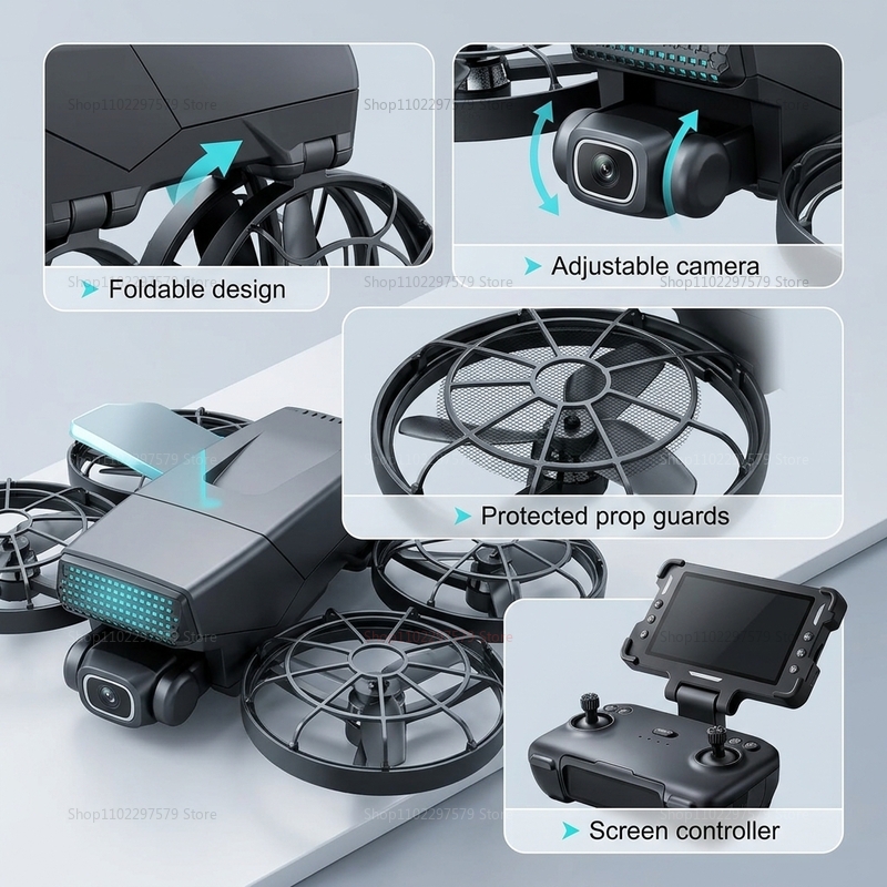 Yeni Drone'lar M8 GPS 8K Profe - Drone Surveying incelemesi ve fiyatı